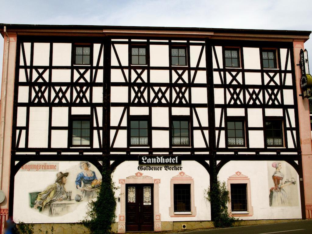 Landhotel Goldener Becher Limabach - Oberfrohna 외부 사진